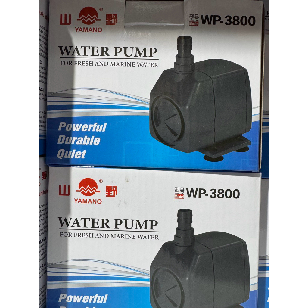 POMPA AIR YAMANO WP 3800|Naik 2,4 meter|POMPA AIR AKUARIUM |pompa kolam|pompa hidroponik