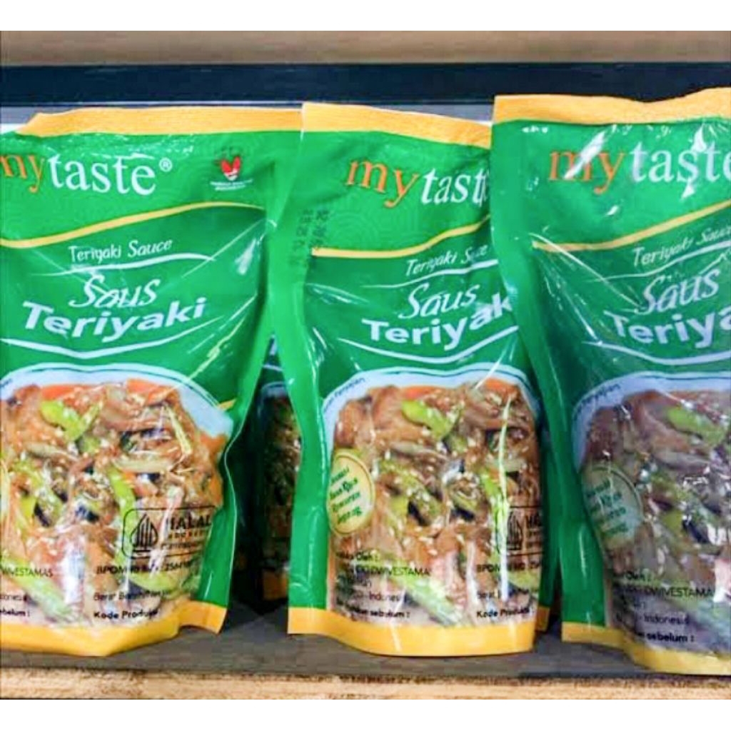

MyTaste | My Taste Saus Teriyaki | Teriyaki Sauce 500gr Saos Halal