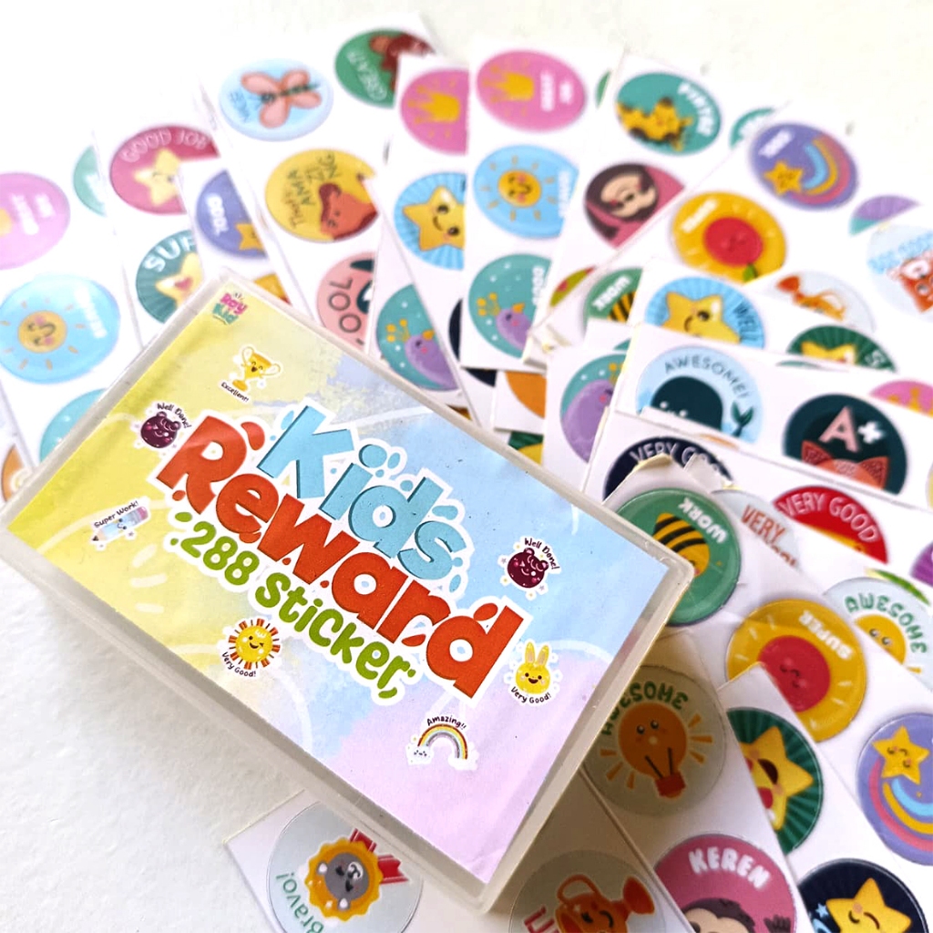 

Sticker Reward Anak Isi 288 Stiker Hadiah & Motivasi tk paud sd