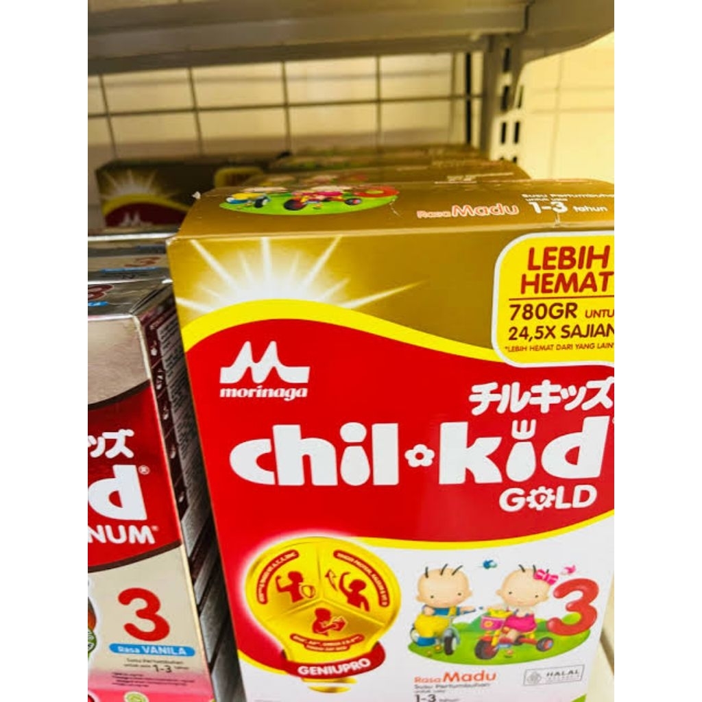 

chilkid gold usia 1-3 tahun 780gram rasa madu exp Oktober-desember 2026