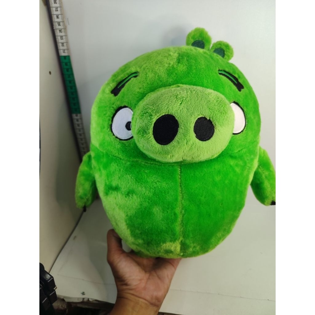boneka angry bird angrybird babi hijau jumbo size brand cut