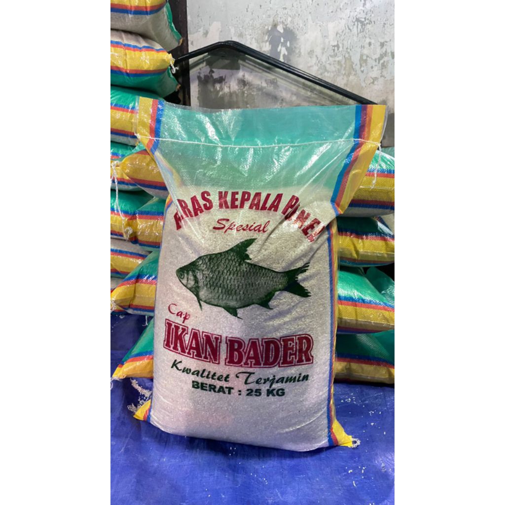 

BERAS 25KG CAP IKAN BADER