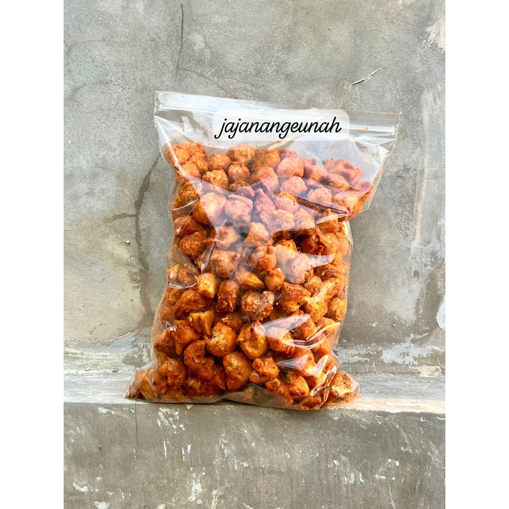 

PANGSIT KRIUK BUMBU PEDAS CIKRUH - 1KG // BUMBU MELIMPAH RUAH // JAJANANGEUNAH