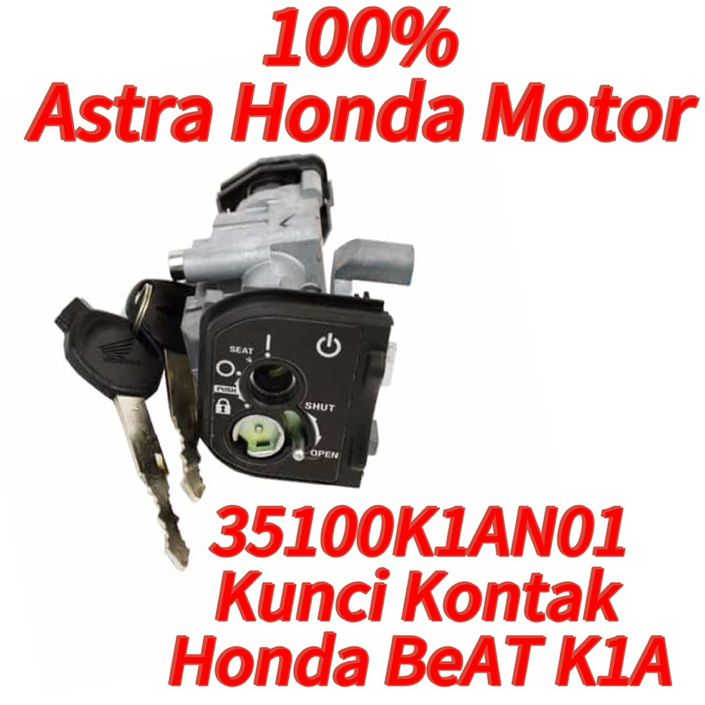 35100K1AN01 Kunci Kontak Honda BeAT K1A