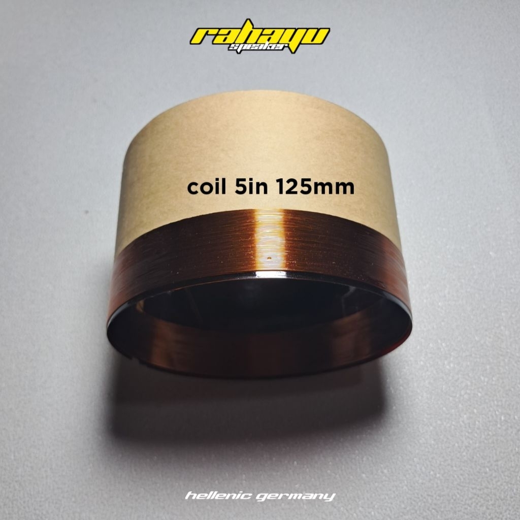 spol spul speaker 5 in 125mm lilitan in out spol berkualitas balap