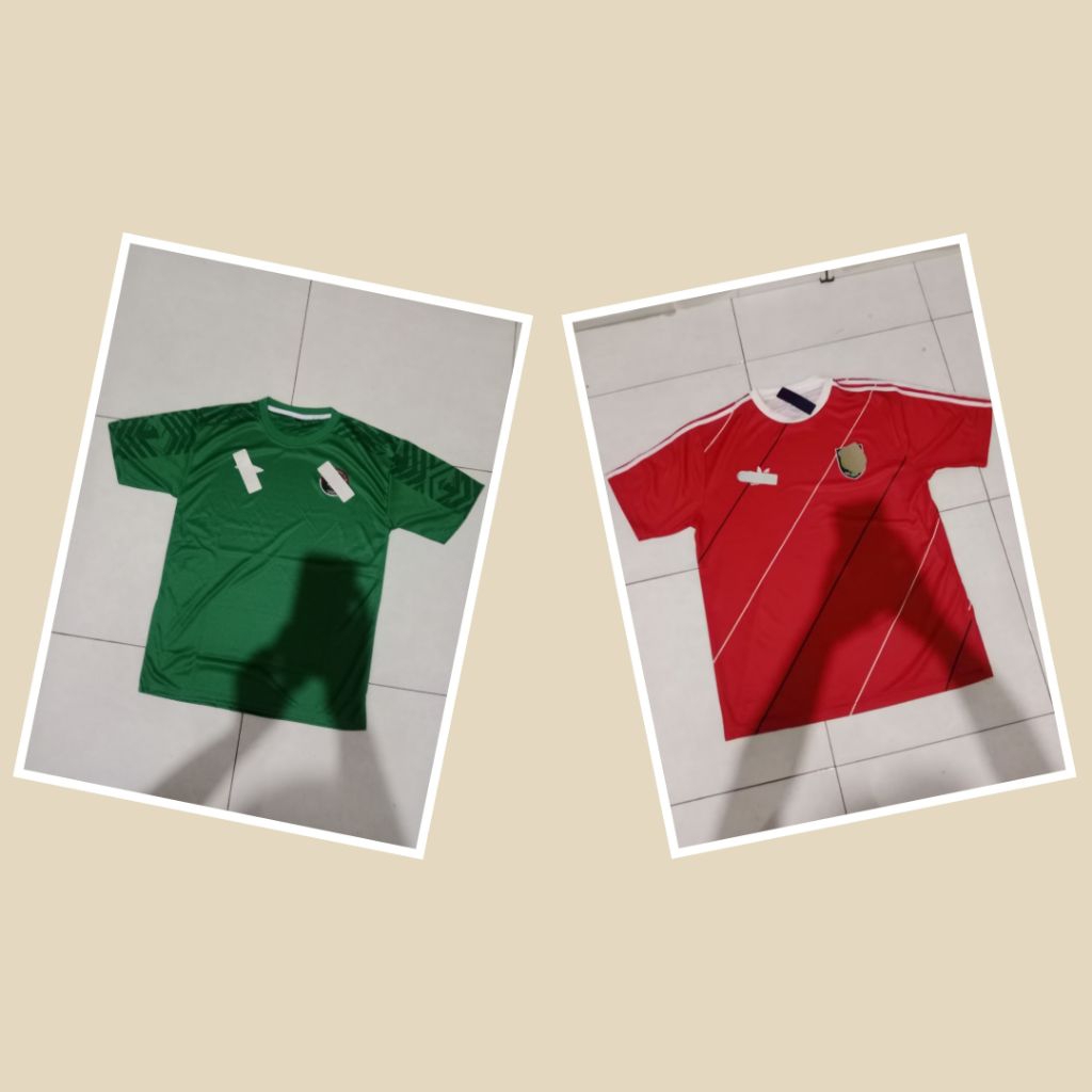 jersey timnas Indonesia home 1987 big size,training