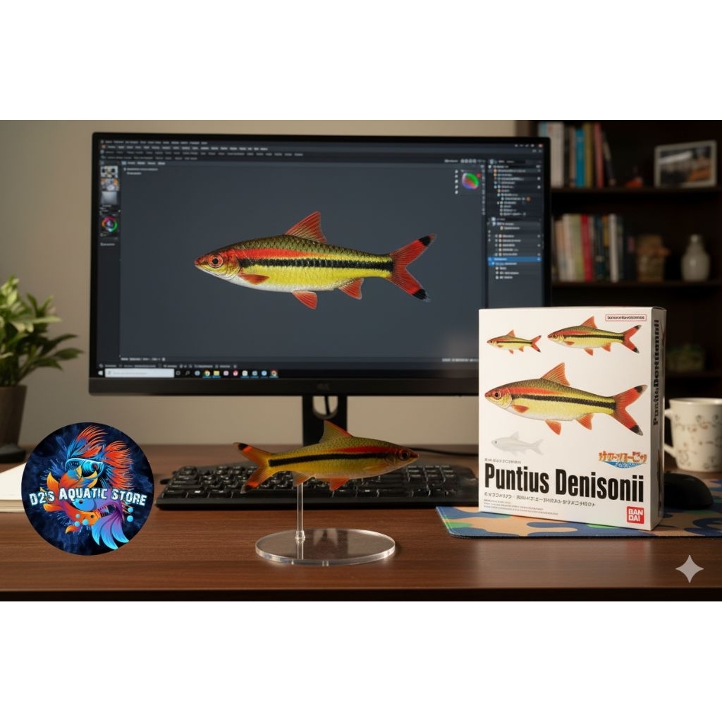 Hiasan Aquarium Puntius Denisoni / Denisoni Barb Uk L