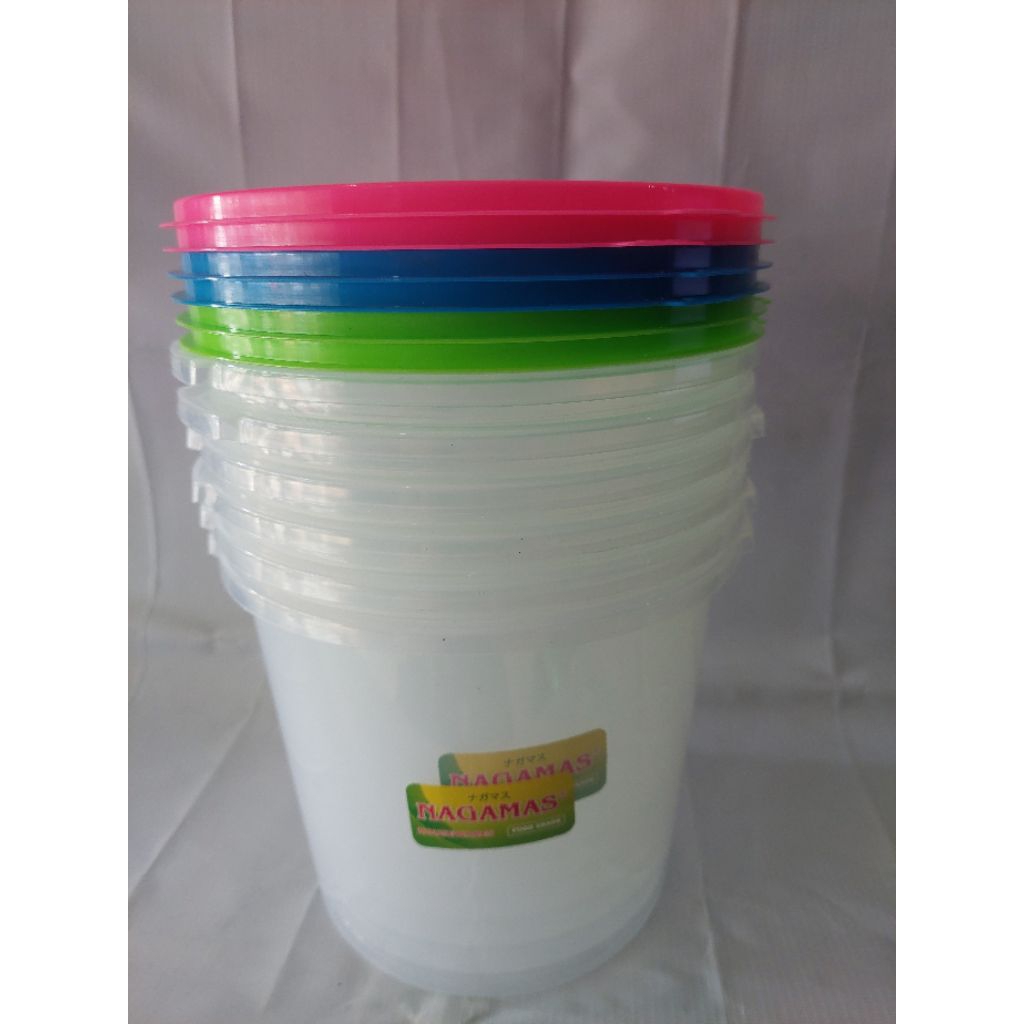 (6pcs)Sealware toples peyek 5 liter nagamas