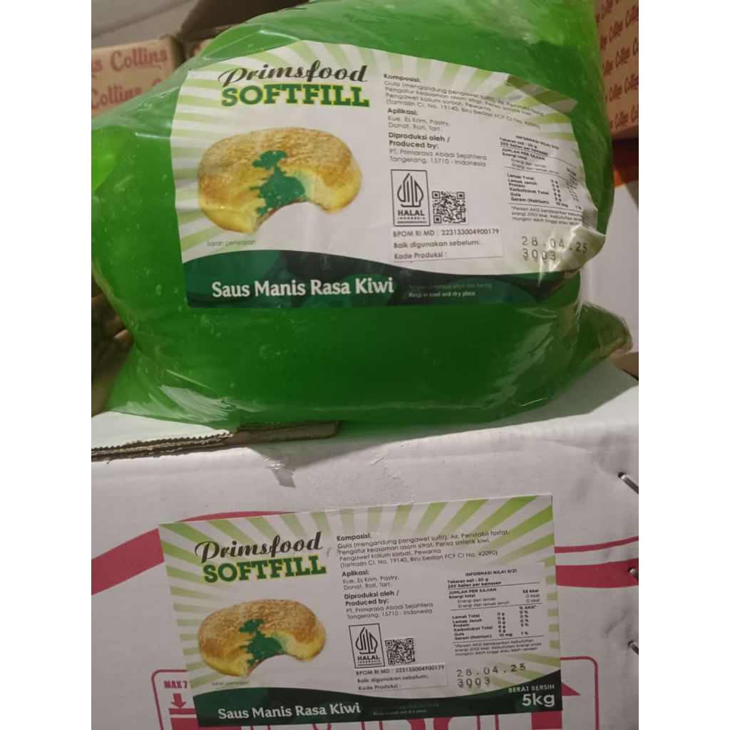 

Bisa instan SELAI KIWI 5KG BY PRIMSFOOD