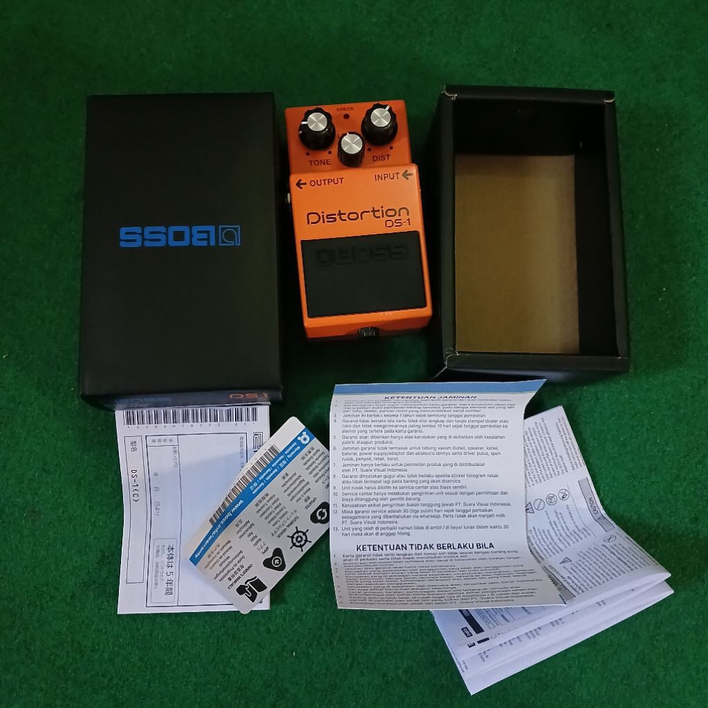 Boss Distortion DS-1 Effect Guitar Efek gitar Boss DS 1