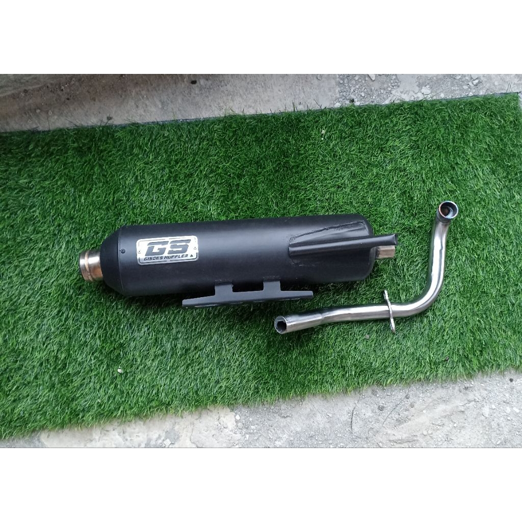 KNALPOT BEAT TABUNG VARIO LEHER ATAS