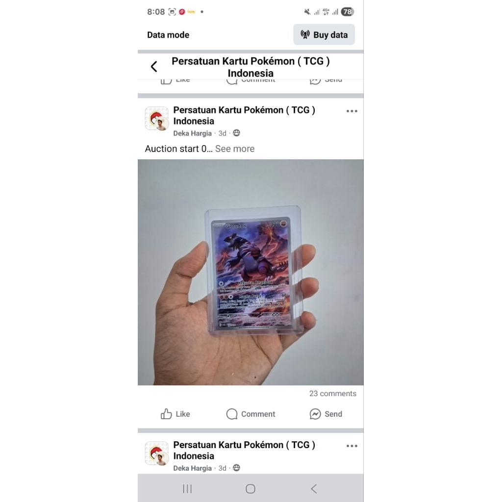 groudon AR pokemon tcg