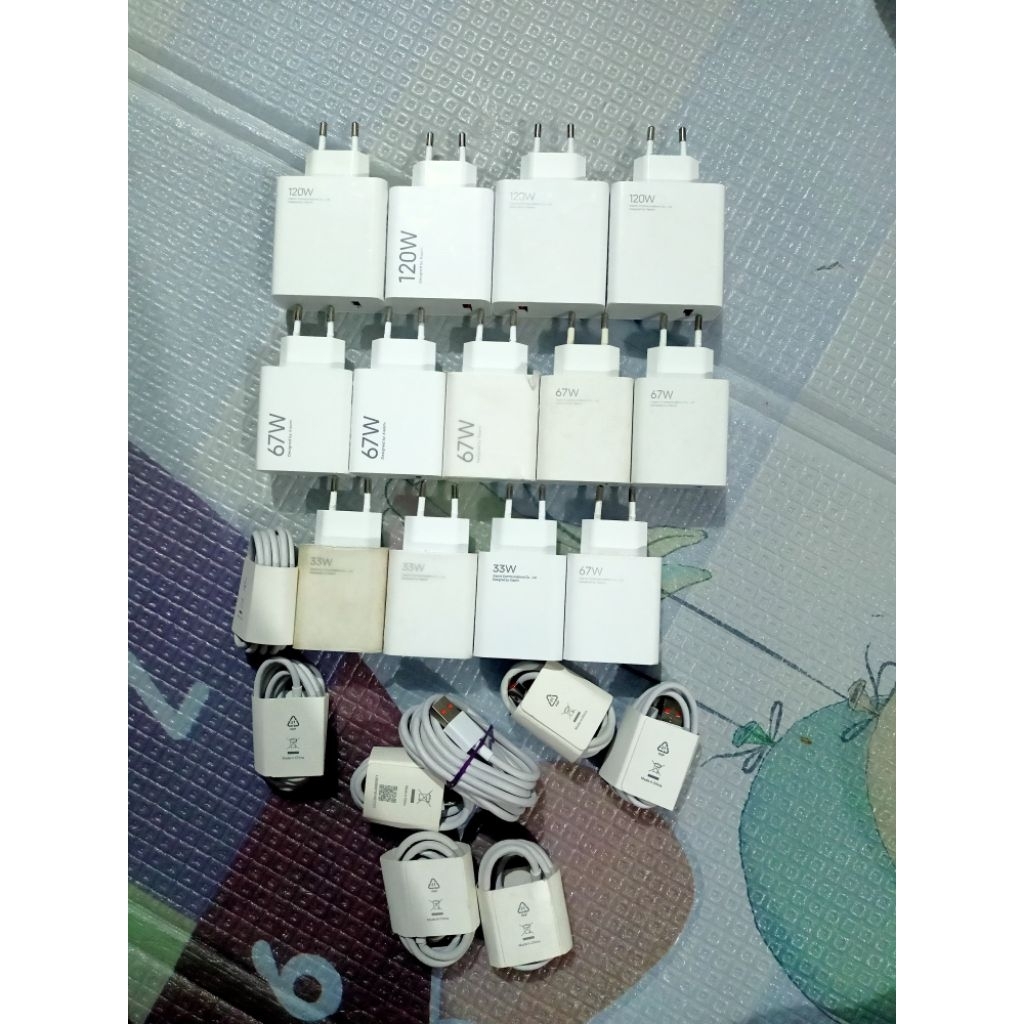 Charger Original Bawaan Xiaomi 67 Watt 120 Watt