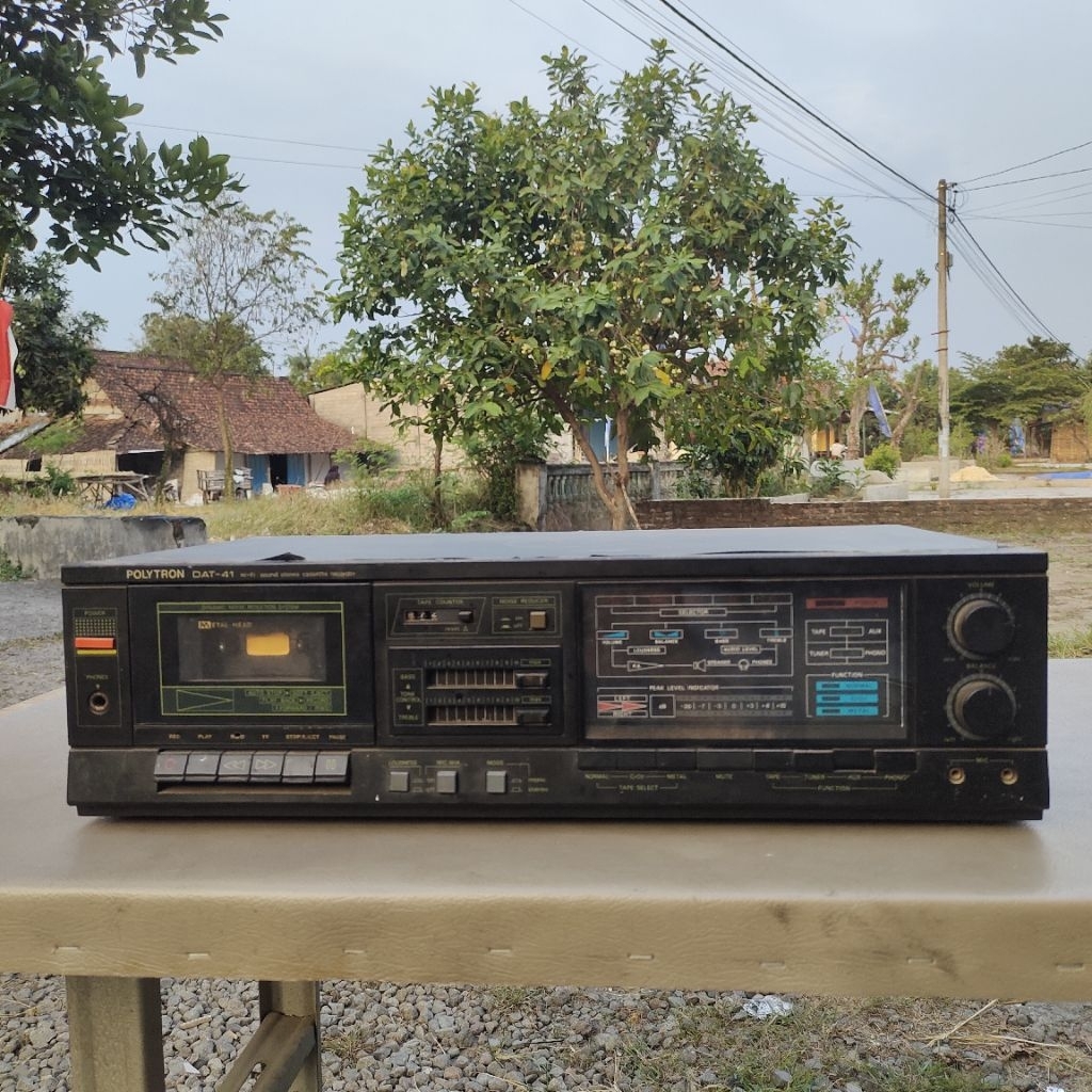 Radio Tape Deck BigBand Polytron DAT-41 Minus