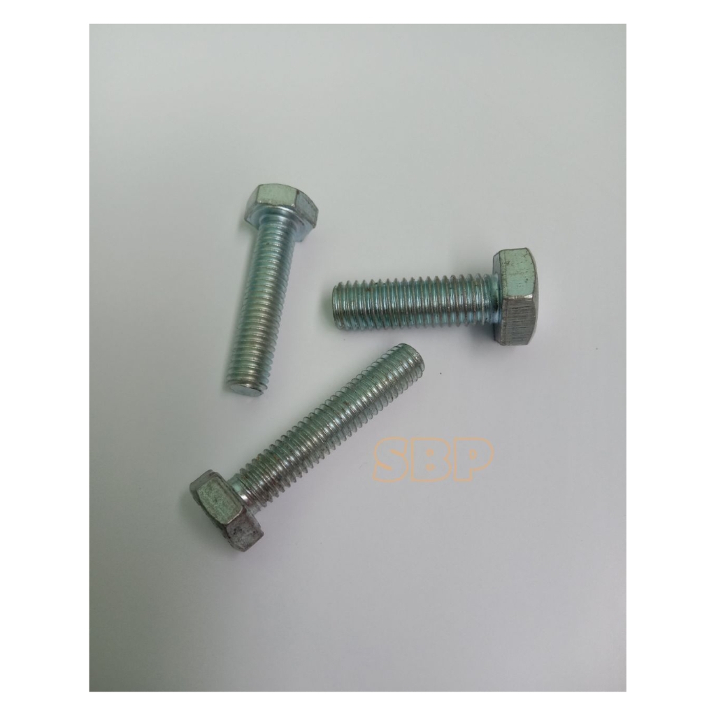 Baut Mur Putih M 12 kunci 19