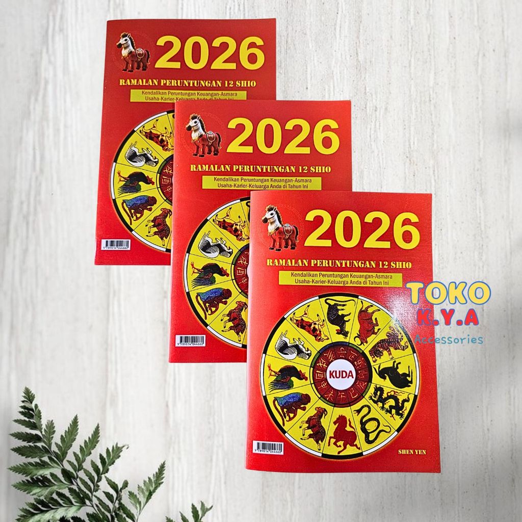 BUKU RAMALAN KEBERUNTUNGAN 12 SHIO TAHUN 2026 SHIO KUDA / BUKU RAMALAN 2026