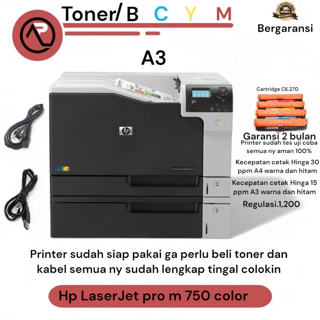 HP color LaserJet m750 A3