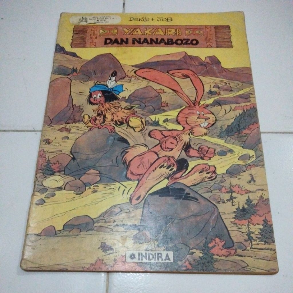 Komik Indira Yakari Dan Nanabozo