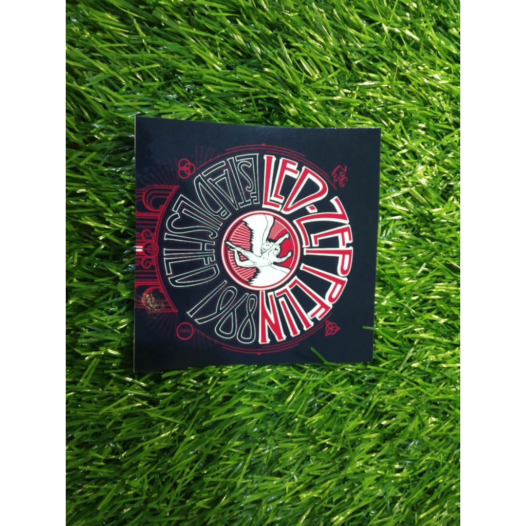 stiker vinyl led zeppelin