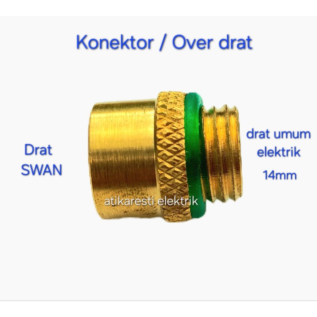 konektor sprayer drat SWAN ke Elektrik 14mm