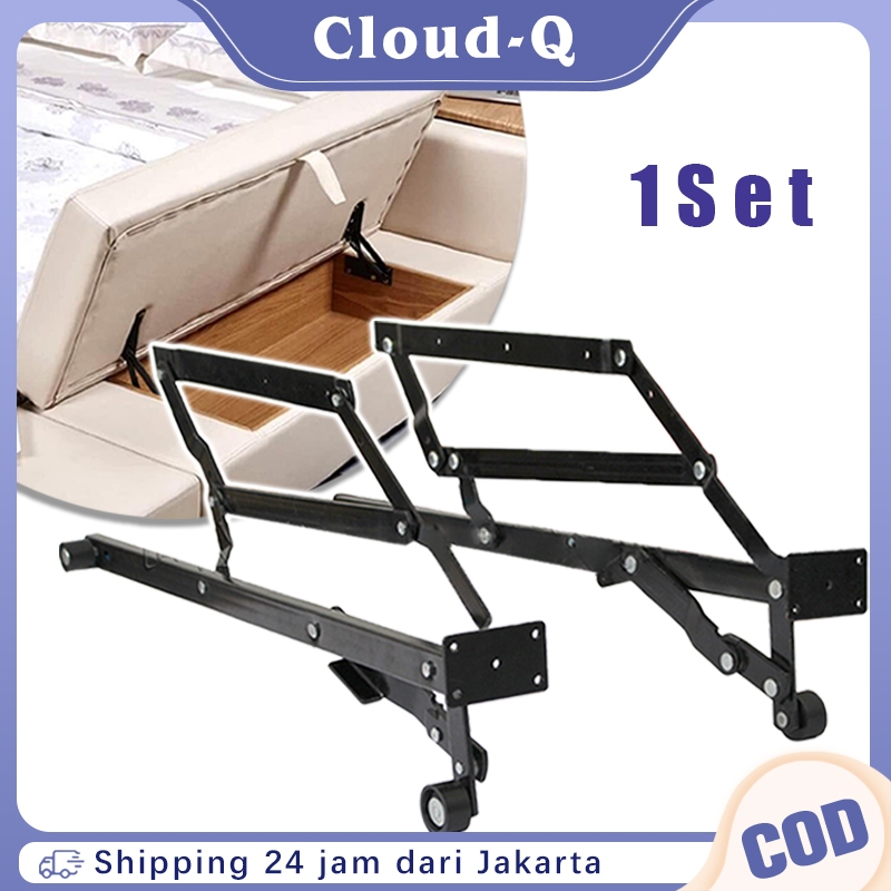 1 Set Engsel Tebal / Engsel Lipat Sofa Bed / Engsel Mekanik Sofa Bed Sliding / Engsel Sofabed Slider