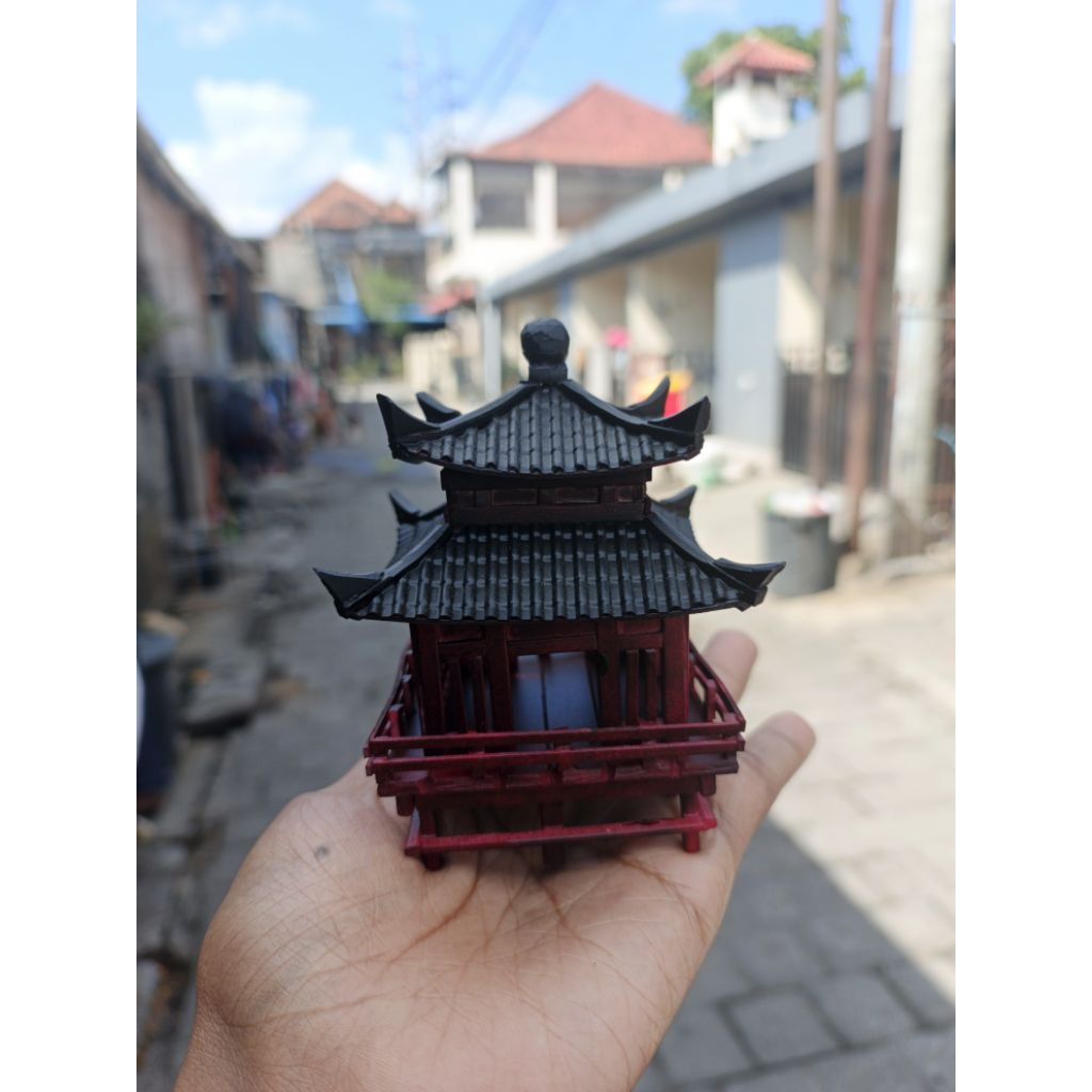 MINIATUR RUMAH HIASAN AQUARIUM