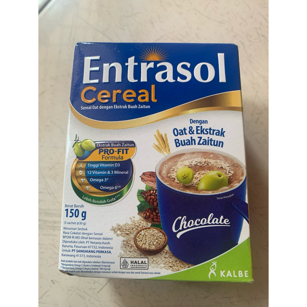 

Entrasol Cereal 1 Pack isi 5 Sachet