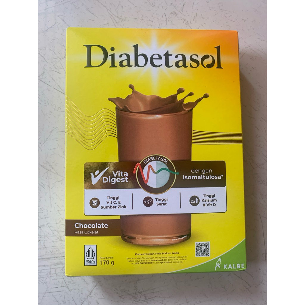 

Diabetasol Susu 170 gram