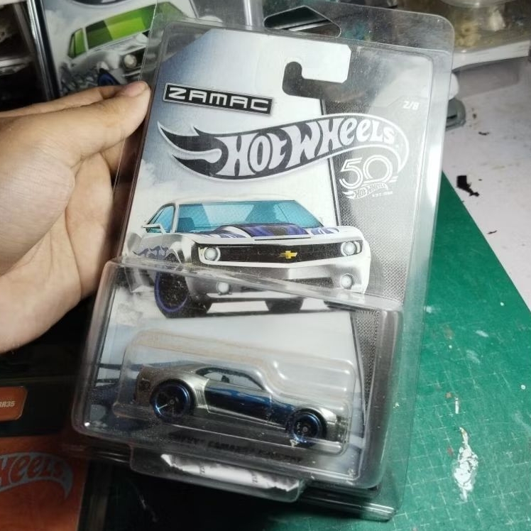 HOTWHEELS ZAMAC CHEVY CAMARO CONCEPT