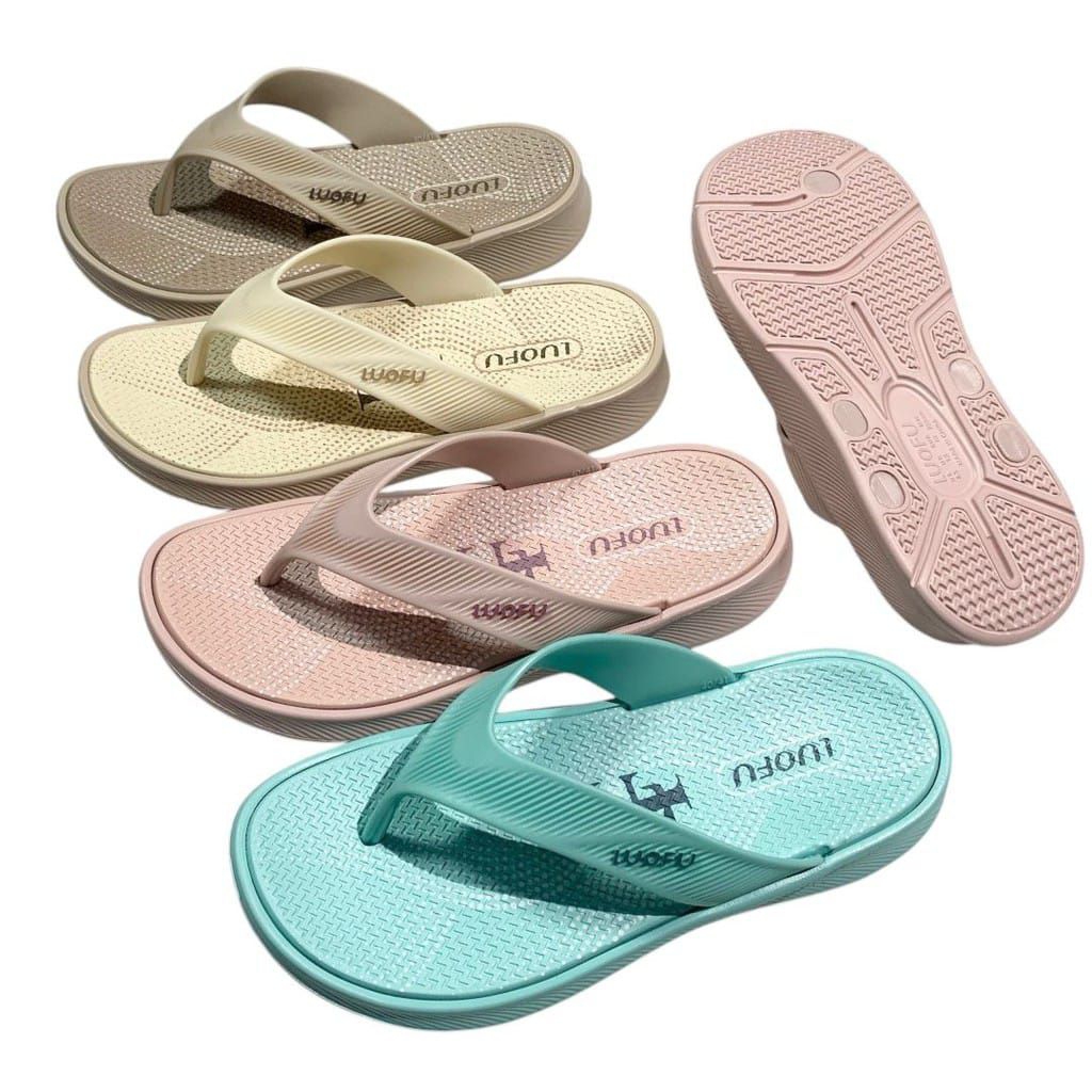 SANDAL JEPIT WANITA IMPORT LUOFU 6230