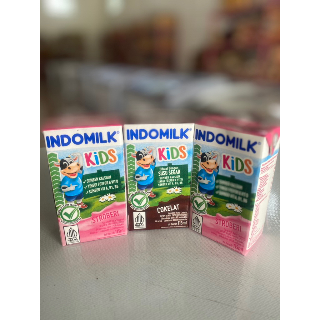 

Indomilk Kids Susu UTH 115 ml / susu satuan