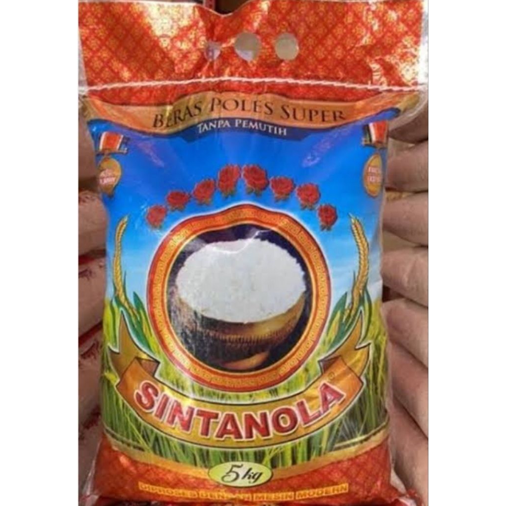 

Beras Sintanola kemasan 5kg X 5pcs