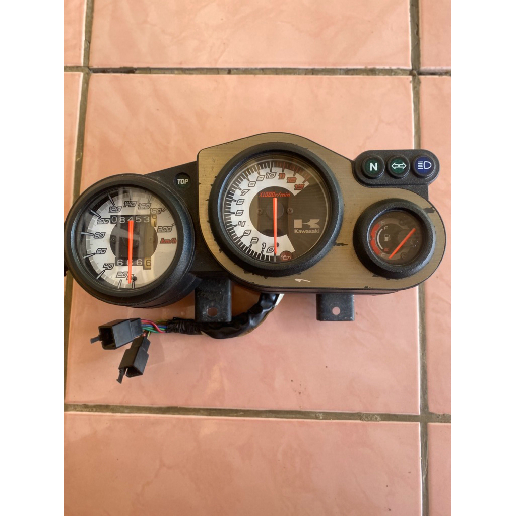 spedometer ninja rr new spedo ninja rr spedo rr low km bagus