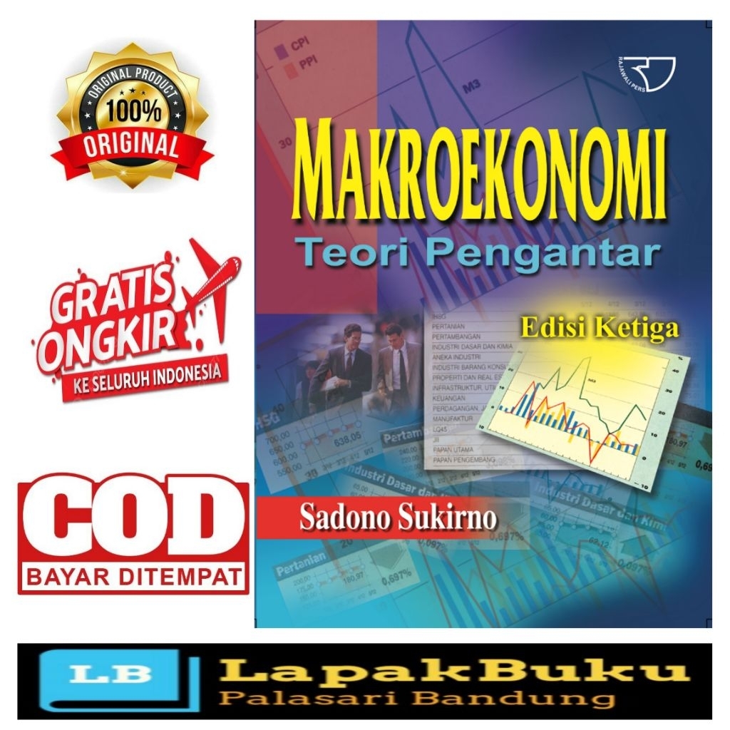 Buku Makroekonomi Teori Pengantar Sadono Sukirno Original