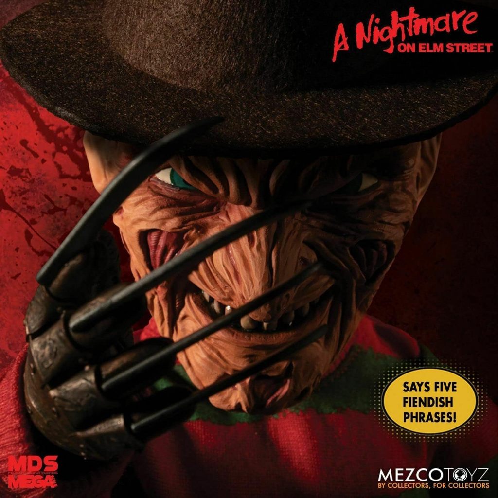 Mezco Toyz Mezco Designer Series MDS A Nightmare on Elm Street Mega Scale Talking Freddy Krueger Fig