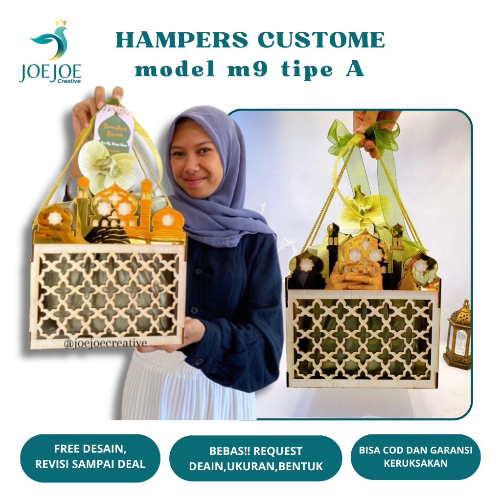 BOX HAMPERS LEBARAN  |  HAMPERS LEBARAN MURAH | HAMPERS IDUL FITRI SIAP KIRIM  | BOX PARCEL PREMIUM 