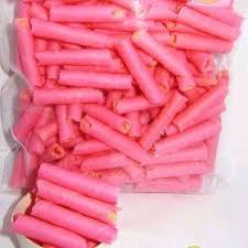 

WAFER STIK MINI STRAWBERRY 250 GR/ WAFER ROLL STROBERI/ KILOAN