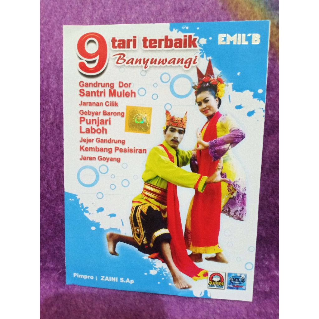 VCD 9 TARI TERBAIK BANYUWANGI