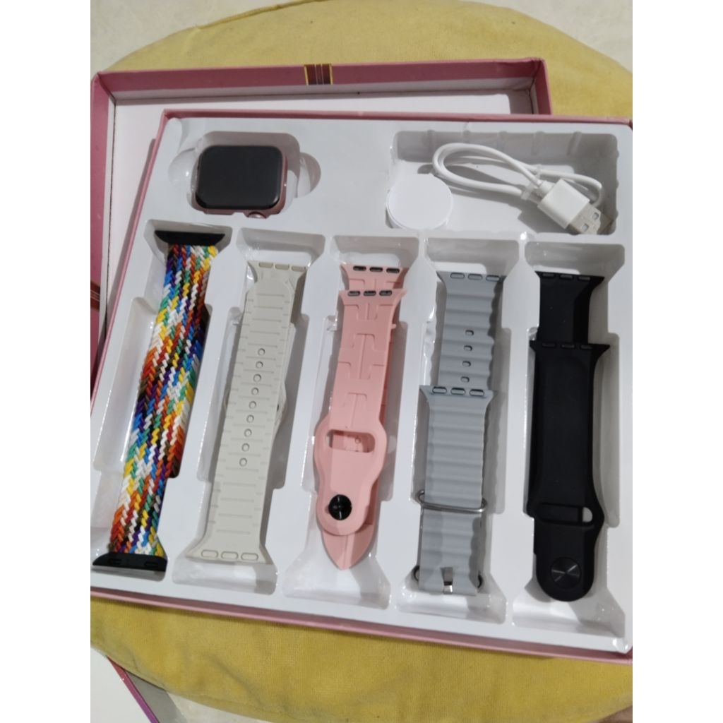 SmArt Watch mini Hitam N Rose