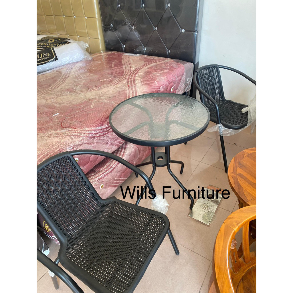 Kursi teras besi kursi santai kursi outdoor