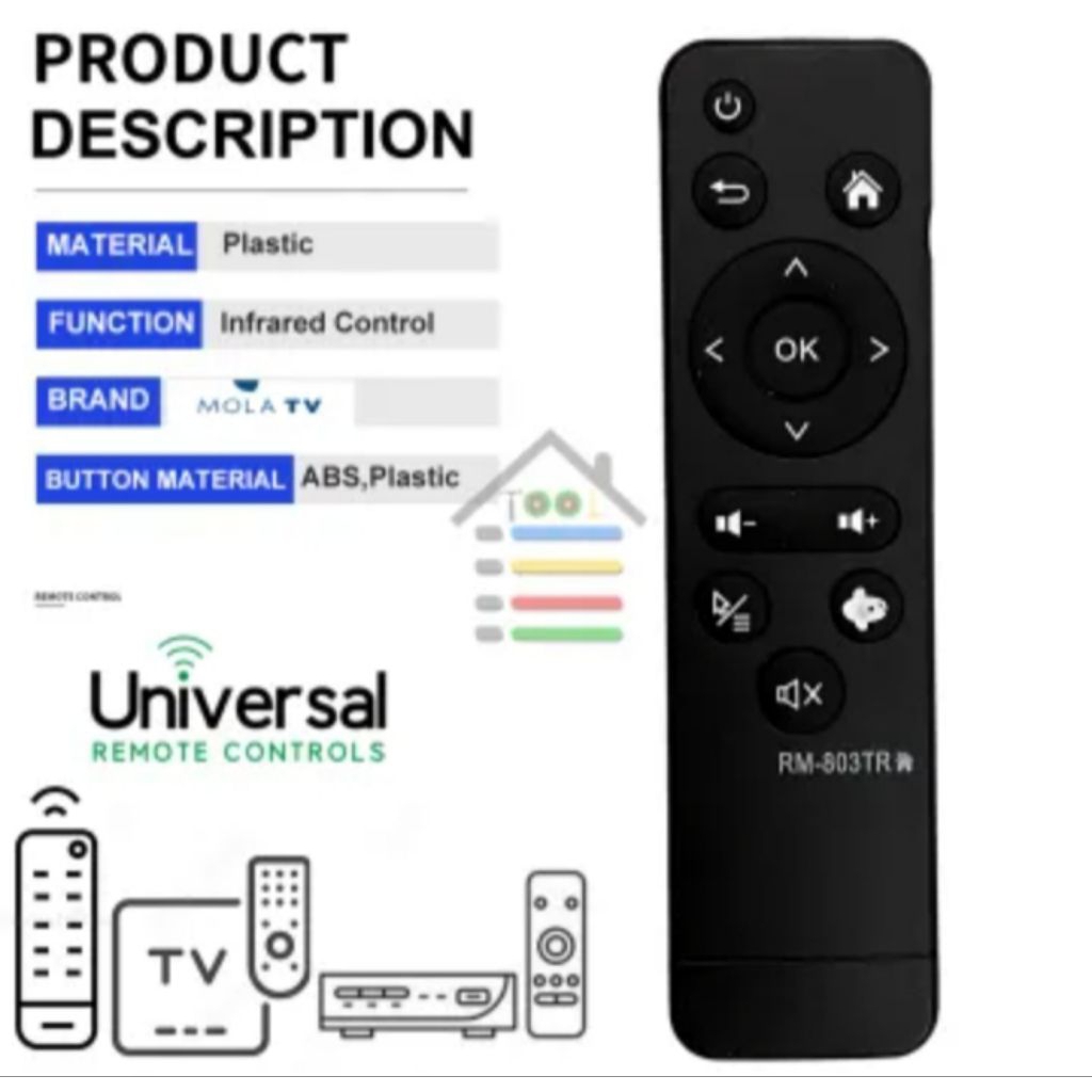 Remote XL home AX810/AT01