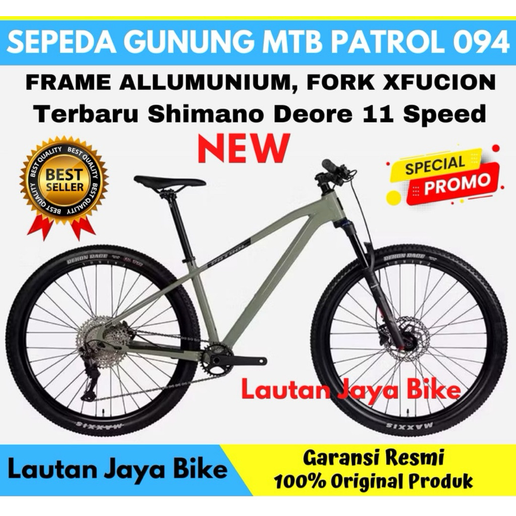 Sepeda Gunung MTB 29 PATROL 094/093 ALLOY 11 SP DEORE SEPEDA MTB 29 PATROL