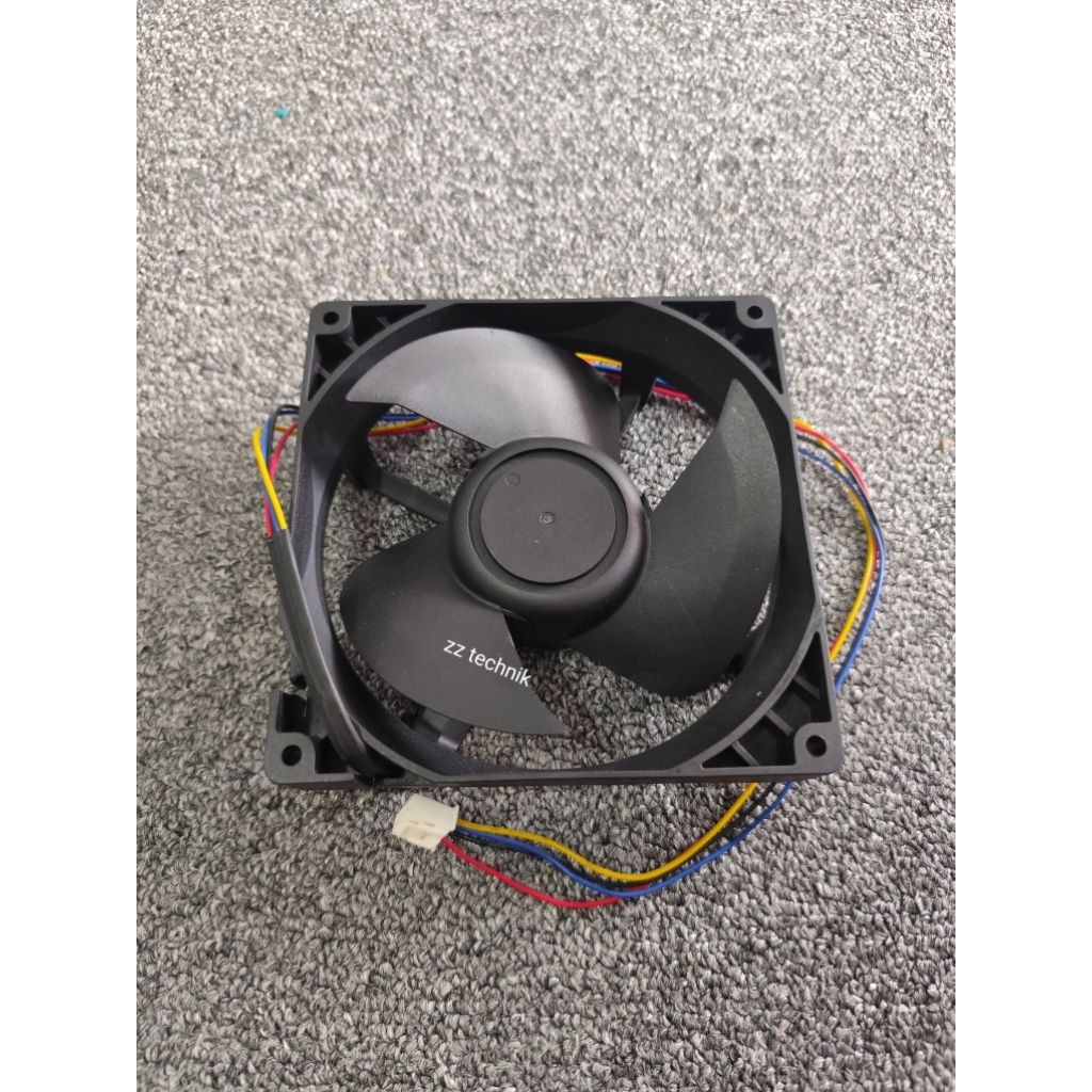 Fan motor dc 14V inverter 4 kabel.