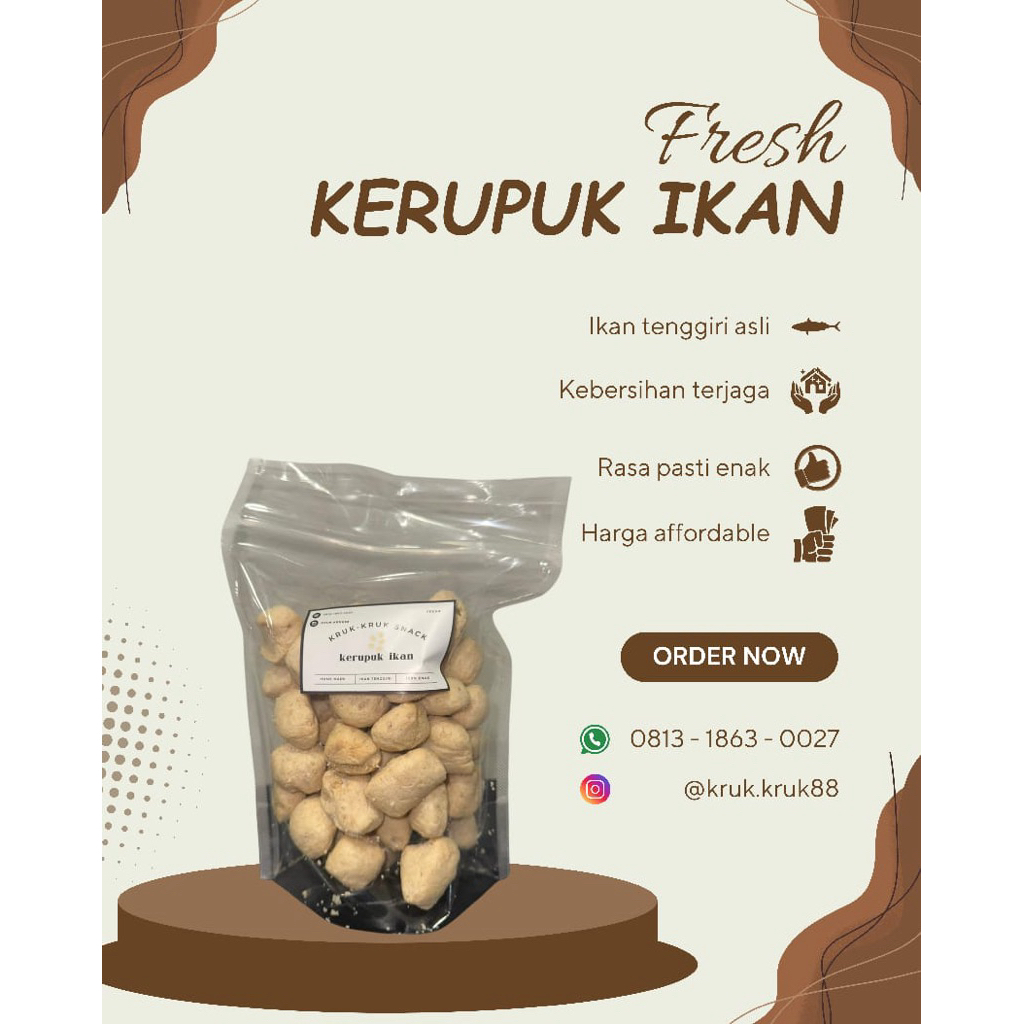

Kerupuk ikan tenggiri