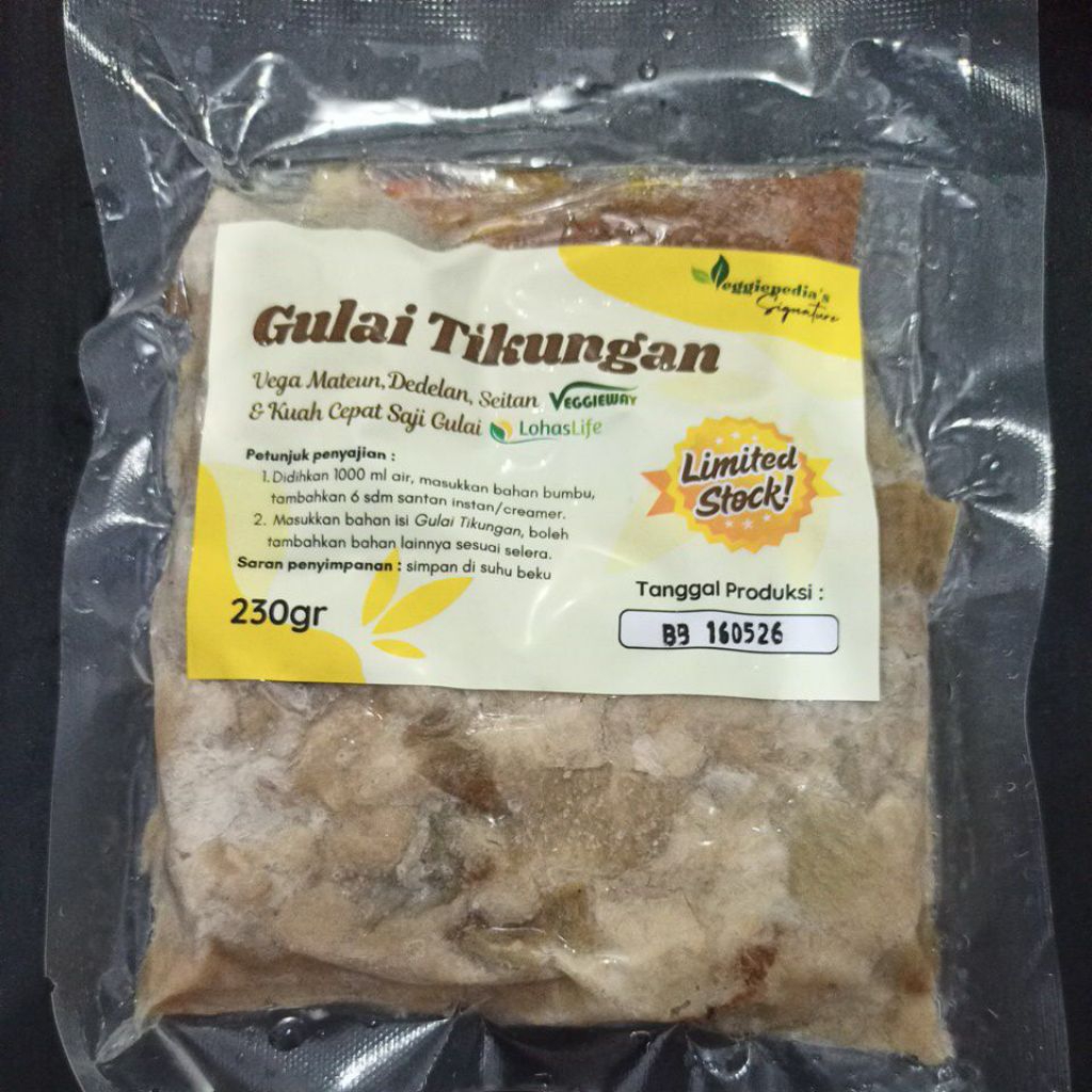 

gulai tikungan vegetarian vegan