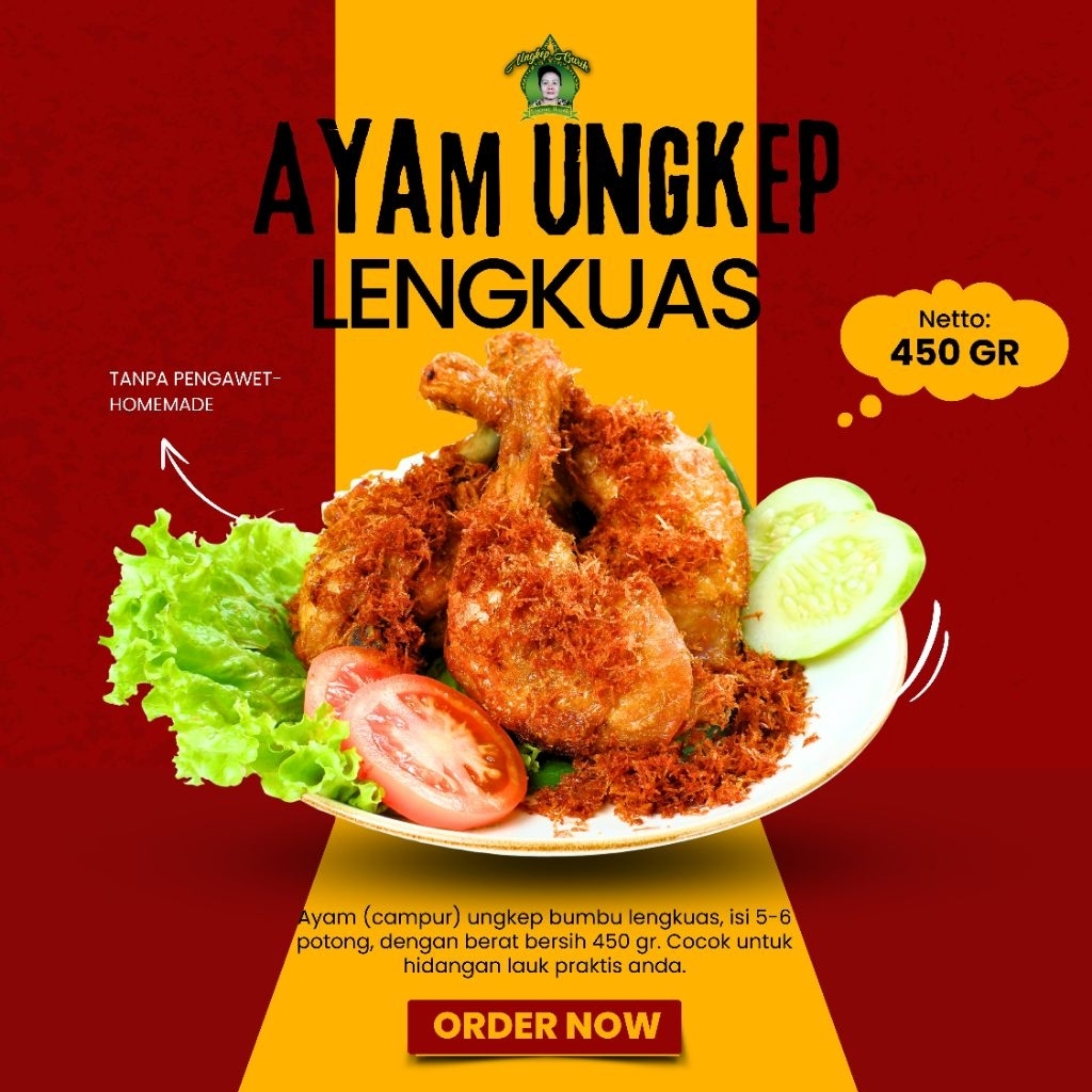 

Ayam Ungkep Bumbu Lengkuas | FROZEN-Kemasan Vakum | Siap Goreng & Praktis | Tanpa Pengawet
