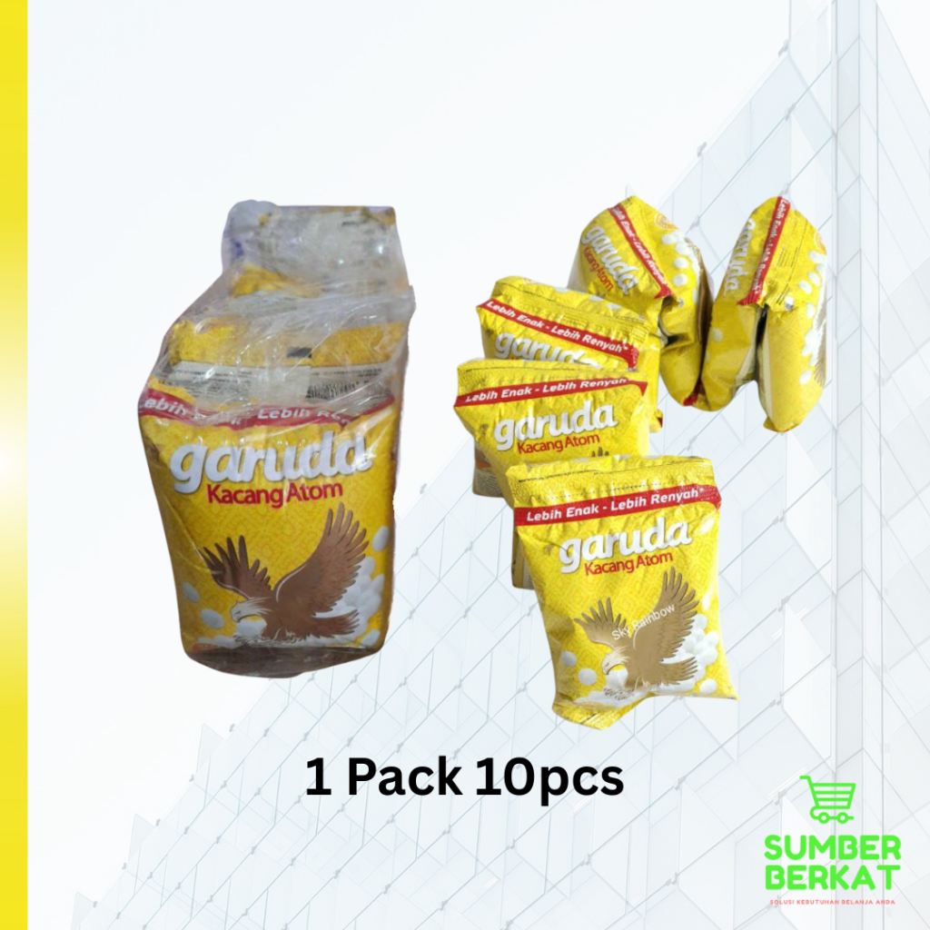 

1 Pak Sukro Garuda Kacang Atom 1000 isi 10pcs