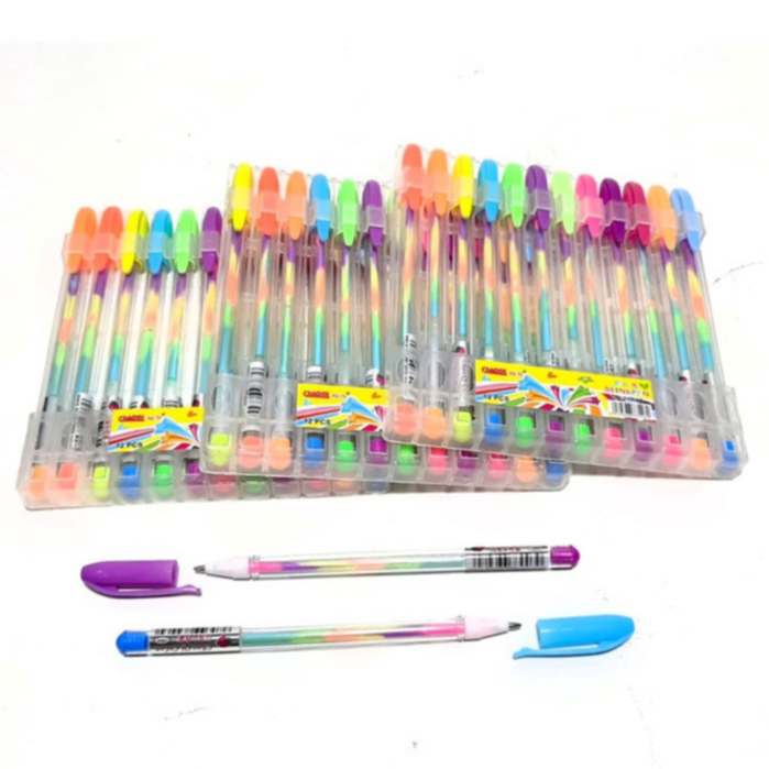 

Harga Grosir ( 1packs / 12pcs ) Pulpen Gel BlinkPen Pelangi GLP-SQ717-12