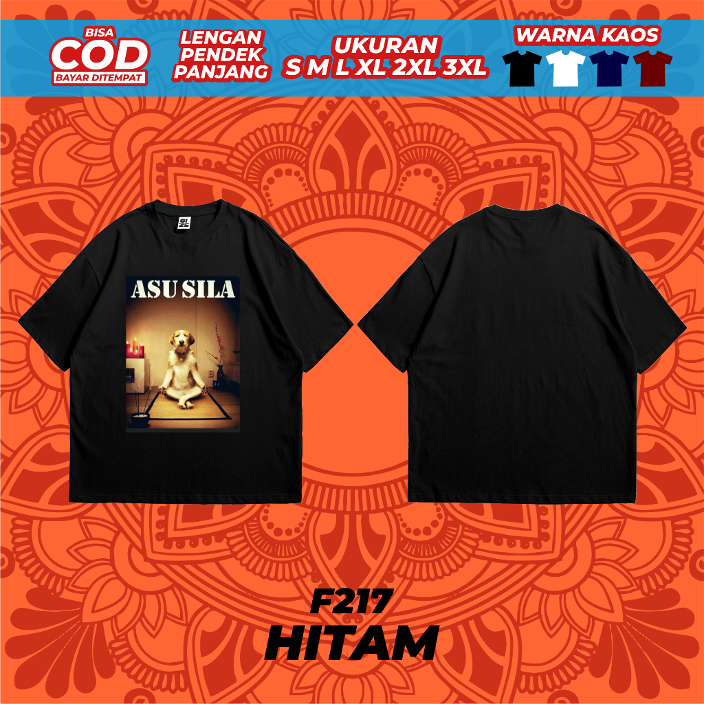 Kaos  Pria ASUSILA Lucu Lucuan Nyeleneh Meme Tshirt Murah Baju Distro