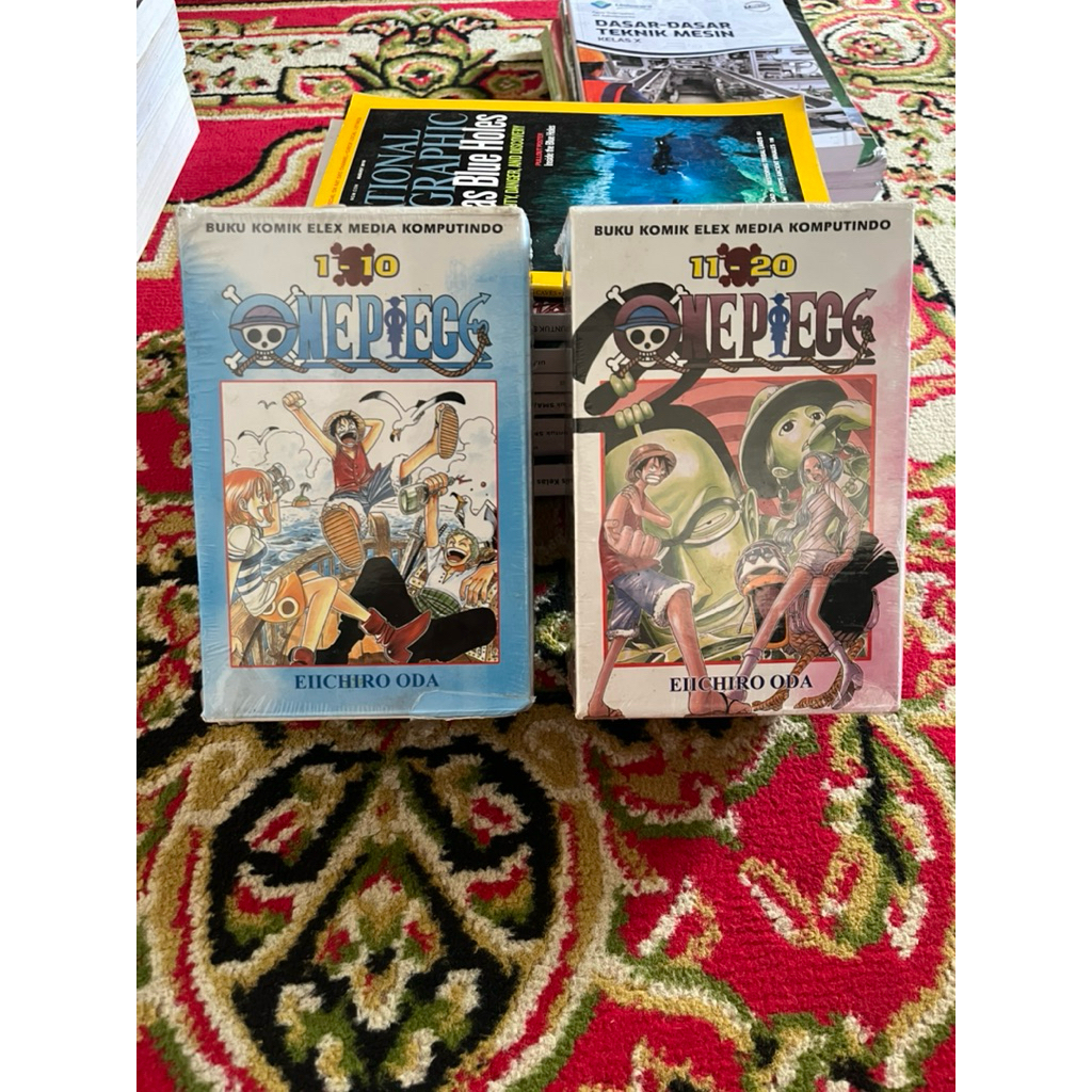 KOMIK ONE PIECE SET BOX 1-20 SEGEL